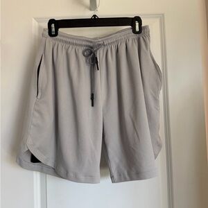 Men's Gray Athletic Shorts
